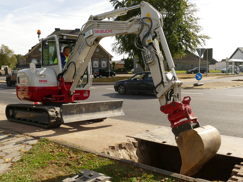 Takeuchi Minibagger